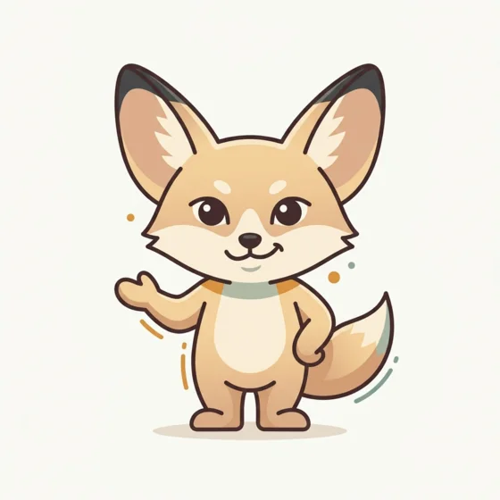 Fennec mascot